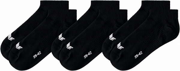 Sportsocken Füsslinge schwarz