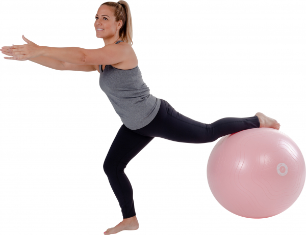 Yoga Sitzball rosa