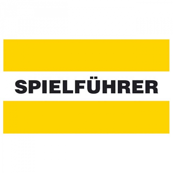 Spielführer-Armbinden - gelb/weiß